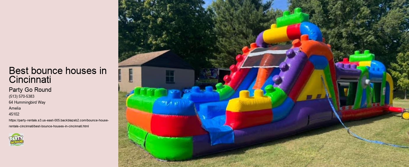 Turn Your Party into a Bounce-tastic Adventure with Party Go Round!