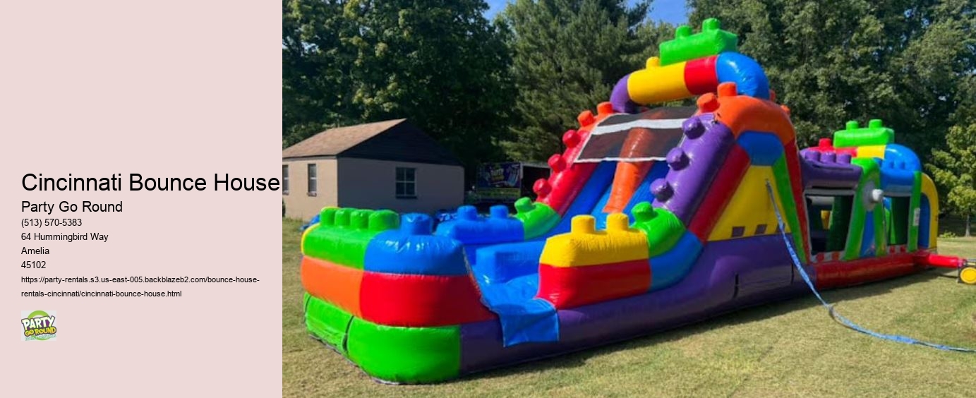 Unleash the Fun: Bounce House Rentals from Party Go Round!