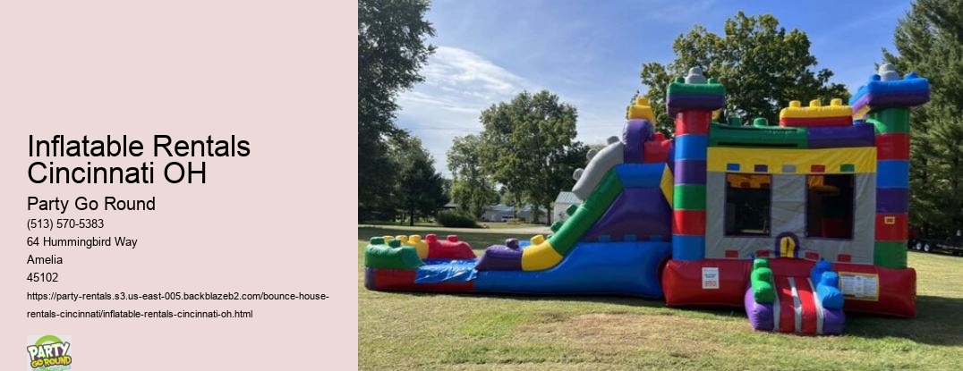 Bounce into Action with Party Go Round's Premium Bounce House Options!