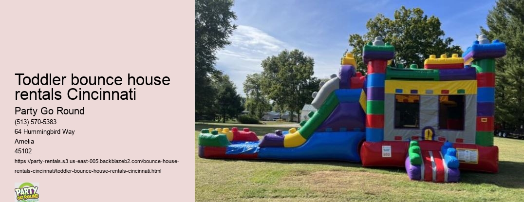 It's Bounce Time: Book Your Rental with Party Go Round Today!