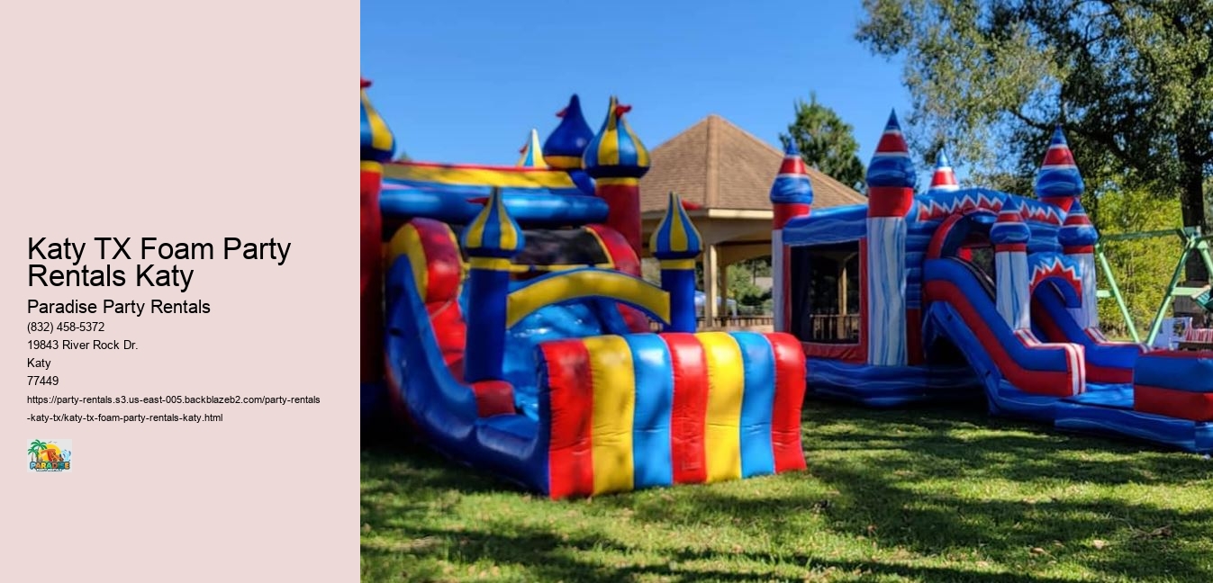 Experience Luxury and Convenience with Paradise Party Rentals Services!